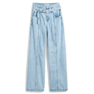 Madewell Belted Baggy Jeans Kirkham Wash - 27